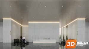 Lobby front desk Skp Files 
